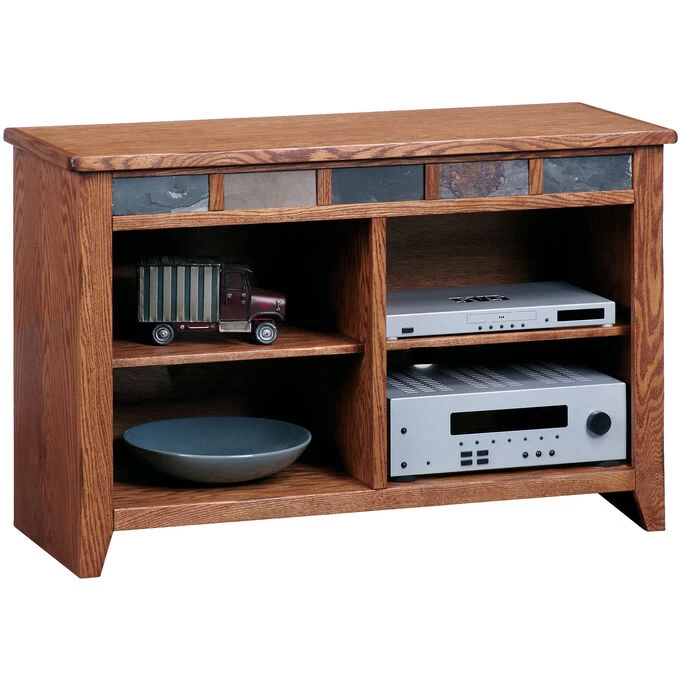 Evanston Antique Oak 44 Inch Console 4 Evanston Antique Oak 44 Inch Console - Image 2