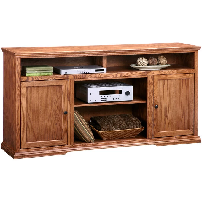 Chambers Golden Oak 72 Inch High Boy Console 4 Chambers Golden Oak 72 Inch High Boy Console - Image 2