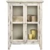 Rustic Shores Antique White 2 Door Cabinet -furniture 1610324