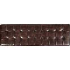 Strathmore Dark Sienna Leather Bench 9 Strathmore Dark Sienna Leather Bench -furniture 1730781 JOFR TOP OL
