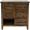 Artisans Craft Brown Accent Cabinet