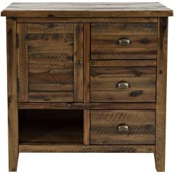 Artisans Craft Brown Accent Cabinet