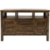Artisans Craft Brown 50 Inch Console -furniture 1742500