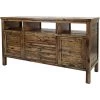 Artisans Craft Brown 60 Inch Console -furniture 1742600 JOFR AFR OL