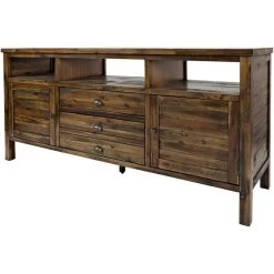 Artisans Craft Brown 70 Inch Console -furniture 1742701 JOFR AFR OL