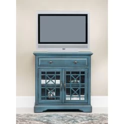 Chilton Antique Blue Cabinet -furniture 1753200 JOFR LF2 RM