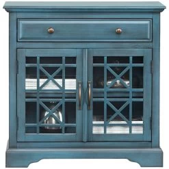 Chilton Antique Blue Cabinet