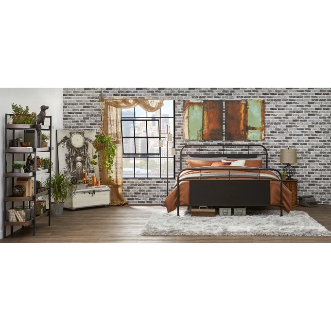 Vintage Black Queen Bed 5 Vintage Black Queen Bed - Image 3