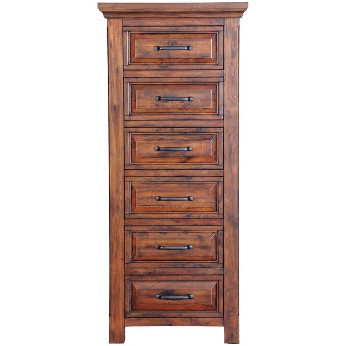 Hill Crest Dark Chestnut Lingerie Chest 3 Hill Crest Dark Chestnut Lingerie Chest