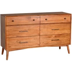 American Modern Cinnamon Dresser