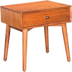 American Modern Cinnamon Nightstand