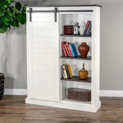 Sante Fe Cottage Barn Door Bookcase 19 Sante Fe Cottage Barn Door Bookcase -furniture 2817020 SUNN LF1 RM