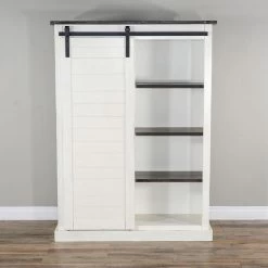 Sante Fe Cottage Barn Door Bookcase 21 Sante Fe Cottage Barn Door Bookcase -furniture 2817020 SUNN LF4 RM