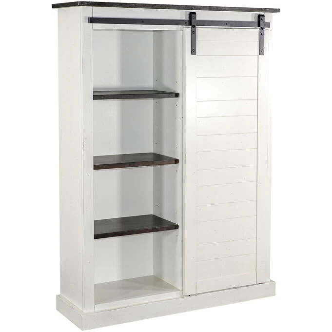 Sante Fe Cottage Barn Door Bookcase 4 Sante Fe Cottage Barn Door Bookcase - Image 2