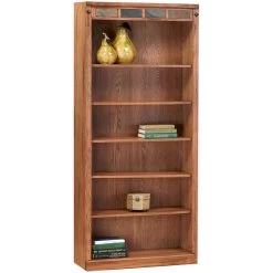 Sante Fe 72 Inch Rustic Oak Bookcase -furniture 2952272 SUNN PRP OL