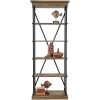 Auburn 33x84 Inch Brown Bookcase -furniture 2961257