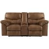 Heligan Bark Reclining Console Loveseat 2 Heligan Bark Reclining Console Loveseat -furniture 3380294 ASHL PRI OL