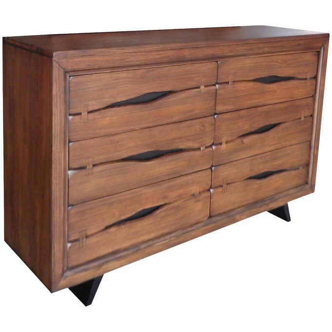 Dana Point Rustic Brown Dresser 3 Dana Point Rustic Brown Dresser