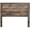 Trinell Rustic Plank Queen Panel Headboard -furniture 4465761
