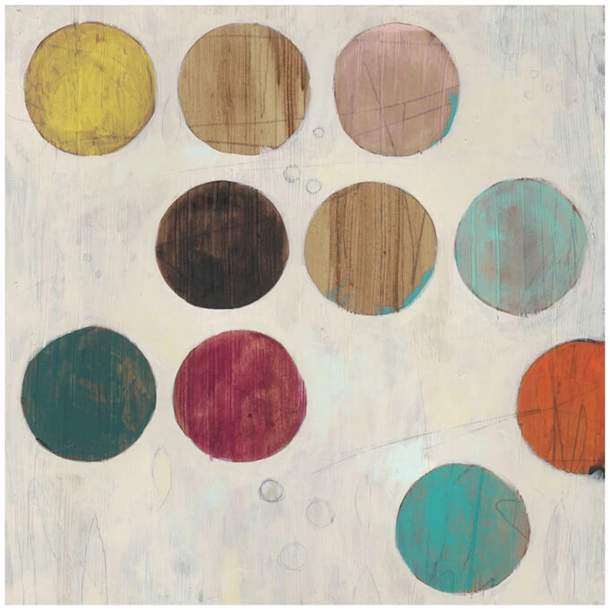 Dot Matrix IV Canvas Art 3 Dot Matrix IV Canvas Art