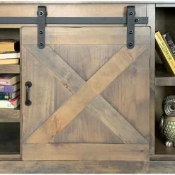 Farmhouse Barn Wood 85 Inch Console -furniture 5043657 LEGE IS2 OL