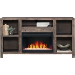 Joshua Creek Barn Wood Fireplace Console