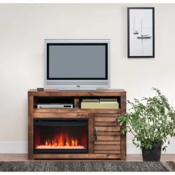 Sausalito Whiskey 47 Inch Fireplace Console -furniture 5222256 2