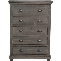 Willow Distressed Gray Chest
