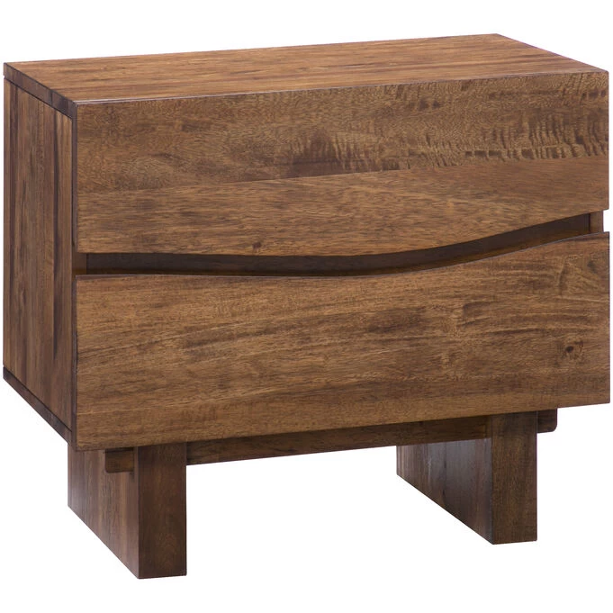 Ocean Natural Brown Nightstand 4 Ocean Natural Brown Nightstand - Image 2