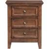 San Mateo Tuscan 3 Drawer Nightstand