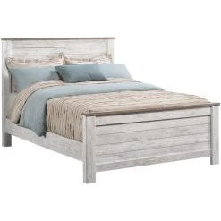 Willowton Whitewash Queen Bed