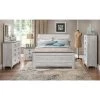 Willowton Whitewash Queen 4 Piece Room Package -furniture PASH270