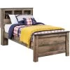Trinell Rustic Plank Twin Bookcase Bed 2 Trinell Rustic Plank Twin Bookcase Bed -furniture PASH443