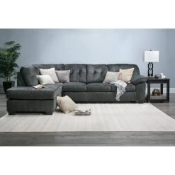 Bellows Gray Left Chaise Sectional