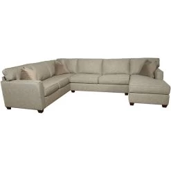 Rise Gray 3 Piece Right Sectional -furniture PBAU178 BAUH AFR OL