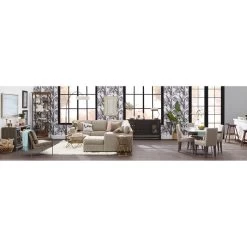 Rise Gray 3 Piece Right Sectional -furniture PBAU178 BAUH SH LF2 RM