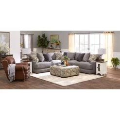Franklin Wake Ash 3 Piece Sectional -furniture PFKL708 FKLN SH LF3 RM