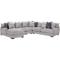 Franklin Wake Ash 5 Piece Left Chaise Sectional