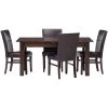 Kona Raisin 5 Piece Parsons Extended Set -furniture PINT137
