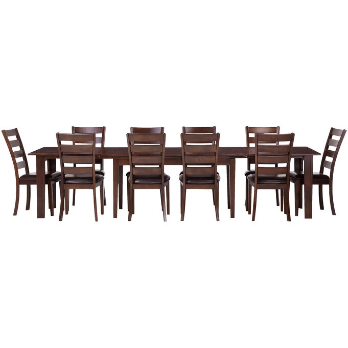 Kona Raisin 11 Piece 130 Inch Dining Set 3 Kona Raisin 11 Piece 130 Inch Dining Set