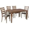 Kona Raisin 5 Piece Ladder Dining Set -furniture PINT679 INTC PRI OL