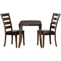 Kona Raisin 3 Piece Drop Leaf Dining Set -furniture PINTC34 2