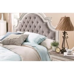 Magnolia Manor White Queen Bed -furniture PLIBF28 LIBF IS1 RM