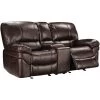 Valdez Brown Glider Console Loveseat -furniture PMAW933 MAWA PRI OL