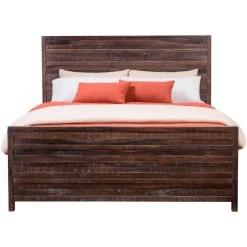Townsend Nutmeg Queen Storage Bed