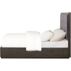 Oxford Dark Basalt King Panel Bed -furniture PMOD563 MODU SID OL