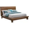 Ocean Natural Brown Queen Bed -furniture PMOD879