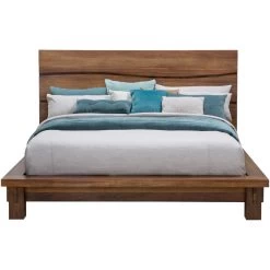 Ocean Natural Brown Queen Bed -furniture PMOD879 1