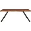 Reese Brown Dining Table -furniture PMODU36