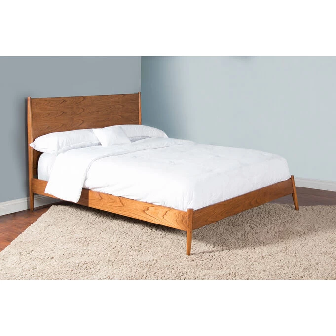 American Modern Cinnamon Queen Bed 4 American Modern Cinnamon Queen Bed - Image 2